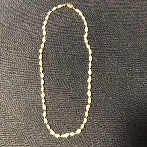 Pearl Necklace with 14 kt Gold Clasp